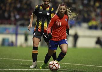 Chile cae ante Cataluña en su preparación para el mundial