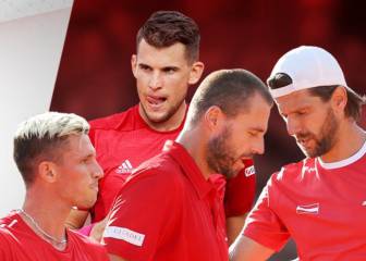 Austria confirma equipo ante Chile con Thiem a la cabeza