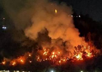 Incendio en el Cerro San Cristóbal; evacuan zoológico