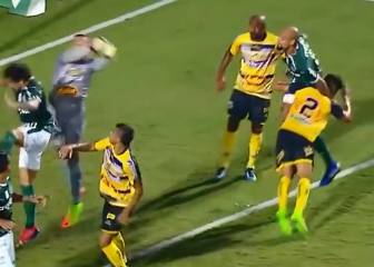 La nueva agresión de Felipe Melo en el fútbol de Brasil