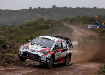 El Toyota de Meeke es lider en el inicio del WRC de Argentina