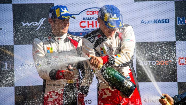 El estonio de Toyota, ganador de la debutante carrera en el WRC en Concepción, valoró el nivel de los caminos y el haber recuperado terreno en la lucha por el título.