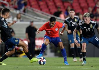 Las mejores imágenes del amistoso entre Chile y Argentina