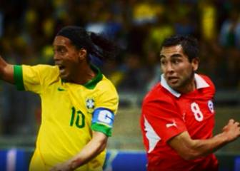 El día que Ronaldinho esperó a Meneses para cambiar camisetas