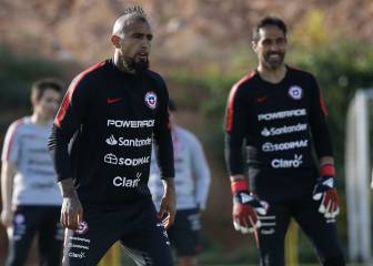 Formación confirmada de Chile ante Colombia, amistoso