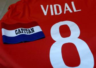 Arturo Vidal será el capitán de la Roja ante Guinea en España