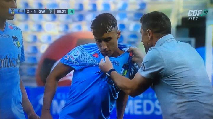 El Zamarreo Que Recibio Francisco Arancibia De Su Dt En Rancagua As Chile