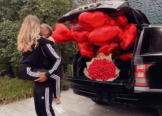 Las mejores fotografías del día de los enamorados de los futbolistas chilenos