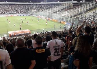 La ovación que recibió Mouche por su gol en la Libertadores