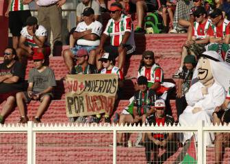 Suspenden partido de Palestino y la U por rechazo del Tribunal