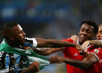 La mayor pelea que se ha visto en la Libertadores: ¡8 rojas!