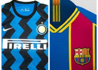 Las camisetas que usarían los grandes de Europa en la 20-21