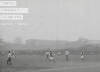 Un registro único: el primer archivo en video de un partido de fútbol en Chile