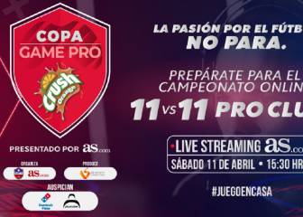 ¡Imperdible! Hoy se juega la Copa Crush Game Pro Clubs by AS.com