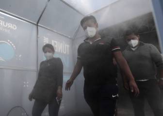 'Túnel de la vida' en Chile: qué es y cómo funciona la desinfección