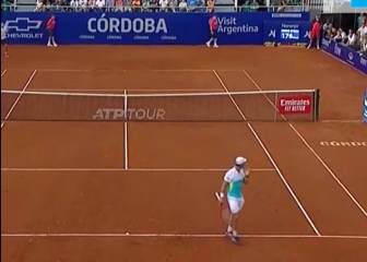 El punto de Garin que la ATP escogió entre los más curiosos del año: ¡increíble!