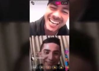 Será viral: la burla de Valdés a Flores que sacó risas en redes