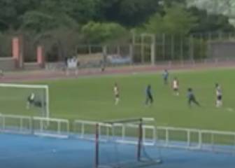 El increíble golazo que anotó un jugador chileno en Taiwan