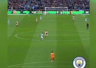 La gran asistencia de Bravo al 'Kun' que recordaron en el City