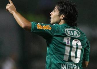 Valdivia, en el once ideal de los hinchas de Palmeiras en el Siglo XXI
