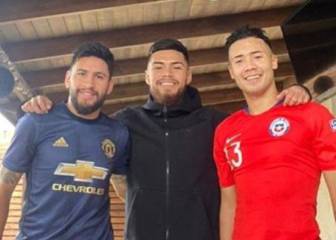 Paulo Díaz pudo volver a Chile y entrena junto a volante de Audax