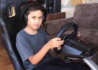 Con 10 años sorprendió a un adulto venciéndolo en carrera de karting e-Sports