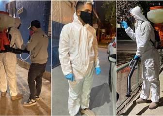 El jugador que defendió a Colo Colo y que sanitiza casas en Estación Central