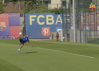 Lujos, voleas y goles: el video que el Barça dedicó a Vidal
