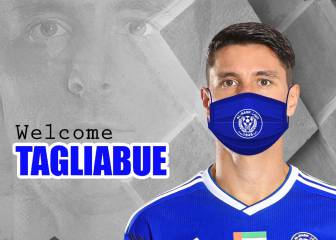 La presentación de ex ariete de Everton a lo modo pandemia