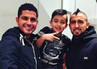 Arturo Vidal eligió al jugador que más lo marcó en su infancia