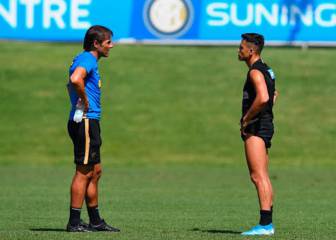 El gesto de Conte con Alexis