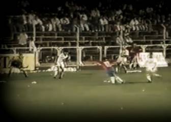 De rabona y con 16 años: el primer gol de Rozental en la UC