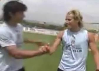 El día que el 'Mati' Fernández y Diego Forlán se desafiaron con tiros libres: ¿quién ganó?