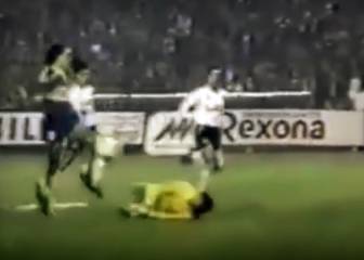 La atajada clave de Morón en la Libertadores '91: ¡achique fenomenal a Batistuta!