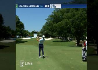 ¡Desde 130 metros! Niemann anotó asombroso eagle en Texas