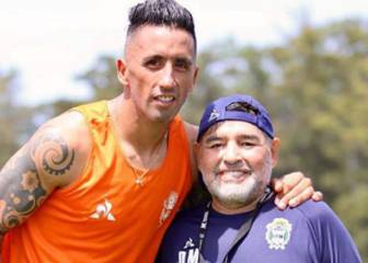 El gran gesto solidario de Lucas Barrios que Maradona elogió