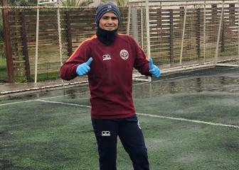 Suazo volvió a entrenar y sorprendió con su estado físico