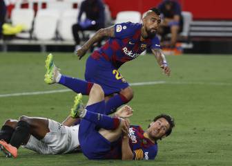 Barcelona y Vidal dejan ir una oportunidad clave ante Sevilla