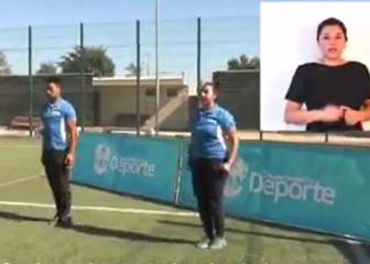 Gran clase virtual de actividad física… ¡con lengua de señas!