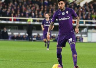 La precisa asistencia de Pulgar en empate de la Fiorentina