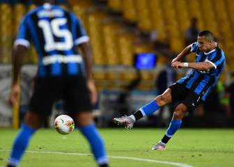 Alexis y el Inter vuelven al triunfo en la Serie A ante el Parma