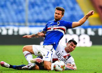 Bologna corta mala racha con Gary Medel como titular