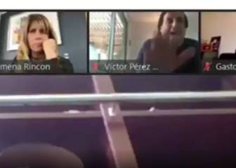 La reacción en vivo que no se vio en el video de Allamand