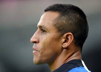 La notable forma que usó Inter para festejar a Alexis Sánchez