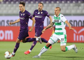 Fiorentina de Erick Pulgar sufrió dura caída como local