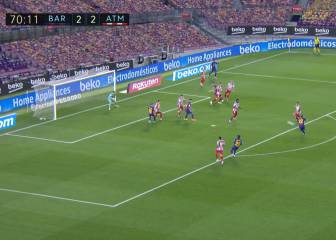 ¡Era un golazo!: el bombazo de Vidal que casi lo convierte en héroe ante el Atlético Madrid