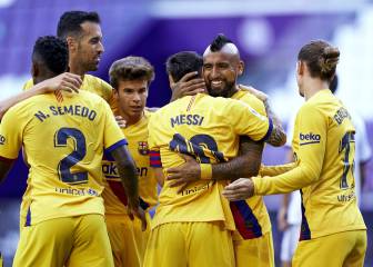 Arturo Vidal fue el héroe en nueva victoria del Barcelona