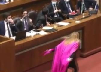 Retiro AFP 10%: el particular festejo de Pamela Jiles tras la aprobación