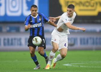 Inter de Milan 0-0 Fiorentina: Alexis y Pulgar igualaron