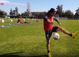 ¿Recuperará su nivel?: Colo Colo mostró los trucos de Matías en su regreso al plantel